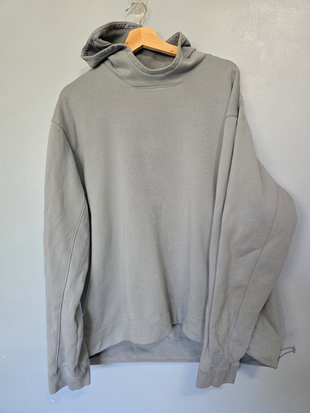 Lululemon Men's Hooded Pullover Sweatshirt Blue XXL